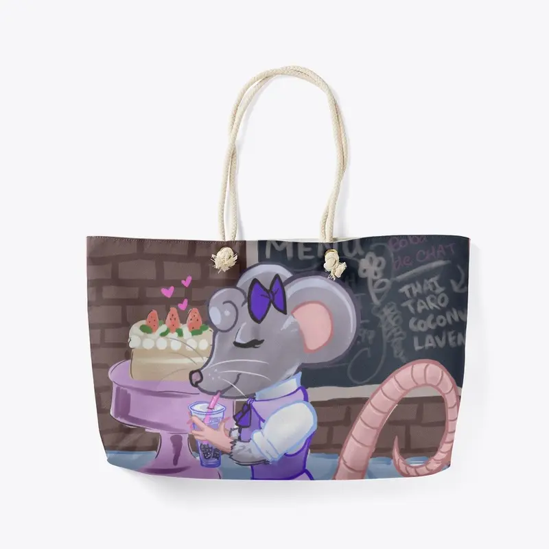 Taro the Mouse Weekender Tote